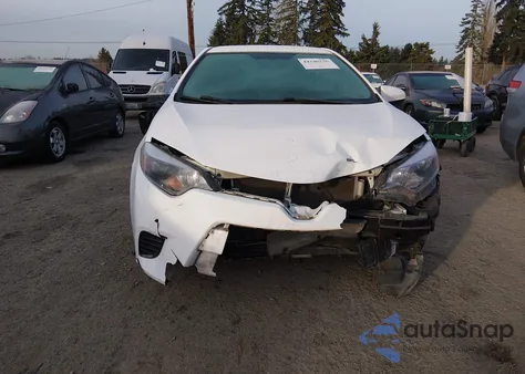 2015 Toyota Corolla Le из США, поврежденный, VIN 2T1BURHE1FC319858